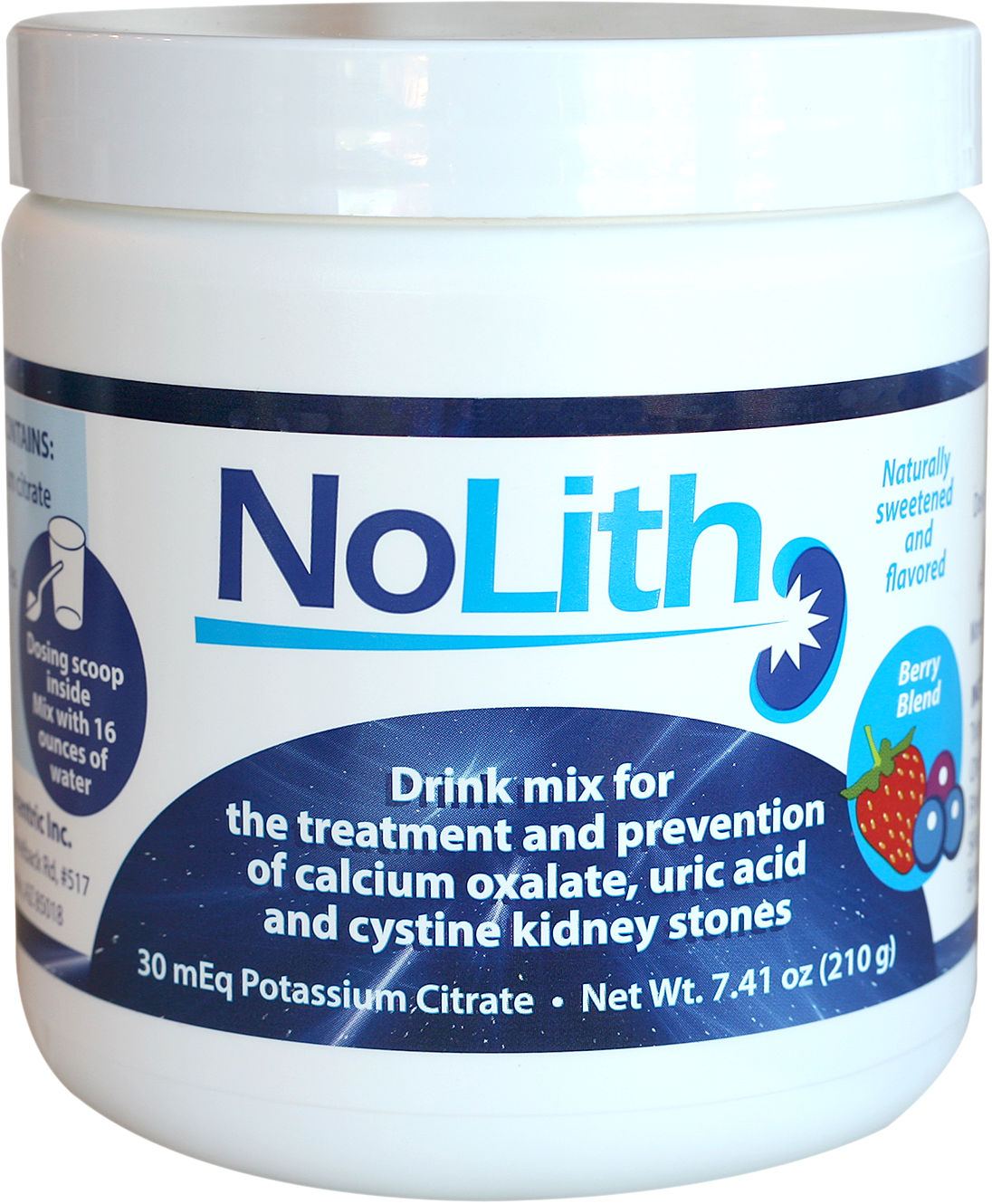 NoLith Berry Blend Kidney Stone Drink Mix