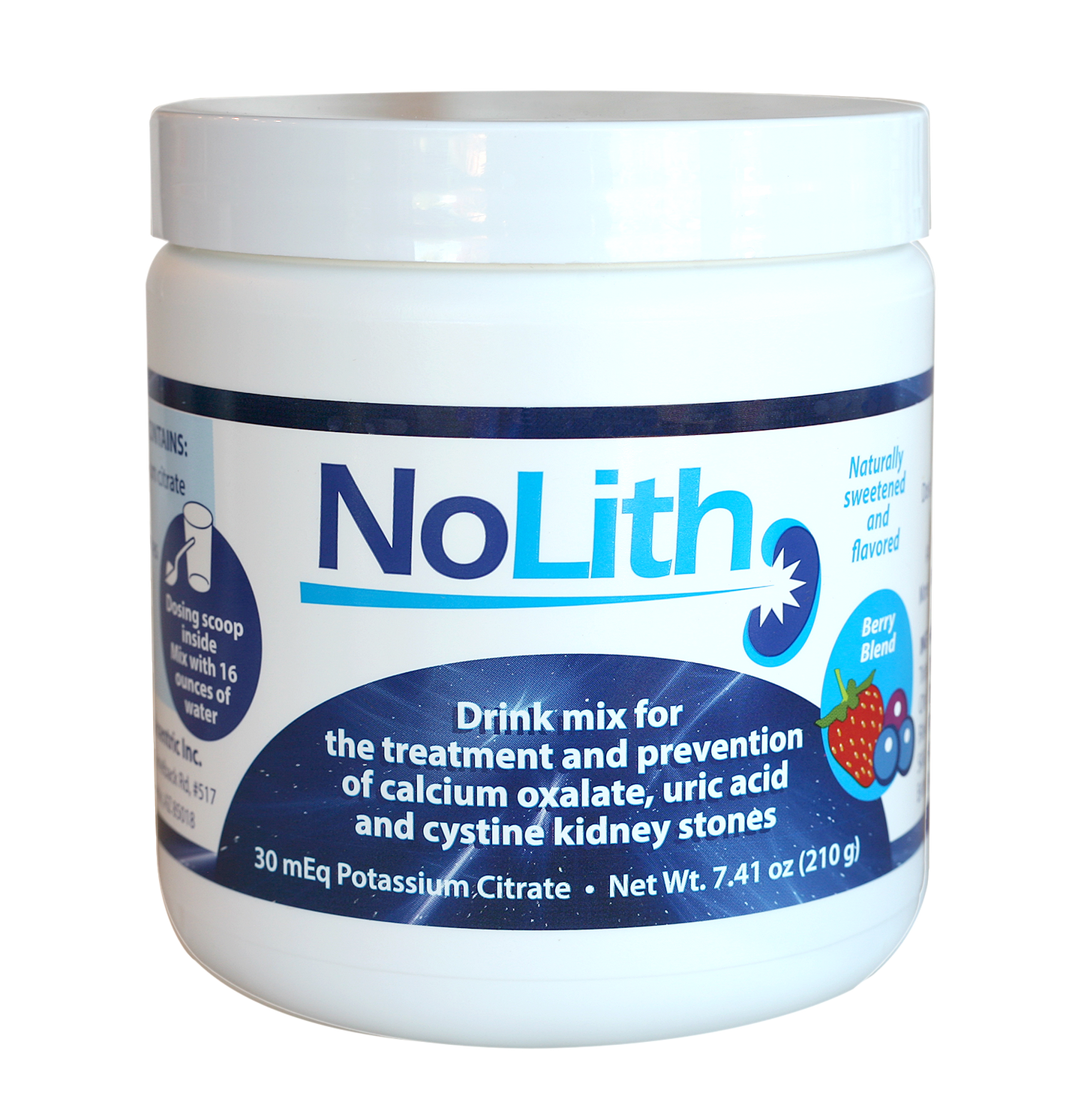 NoLith Berry Blend Kidney Stone Drink Mix