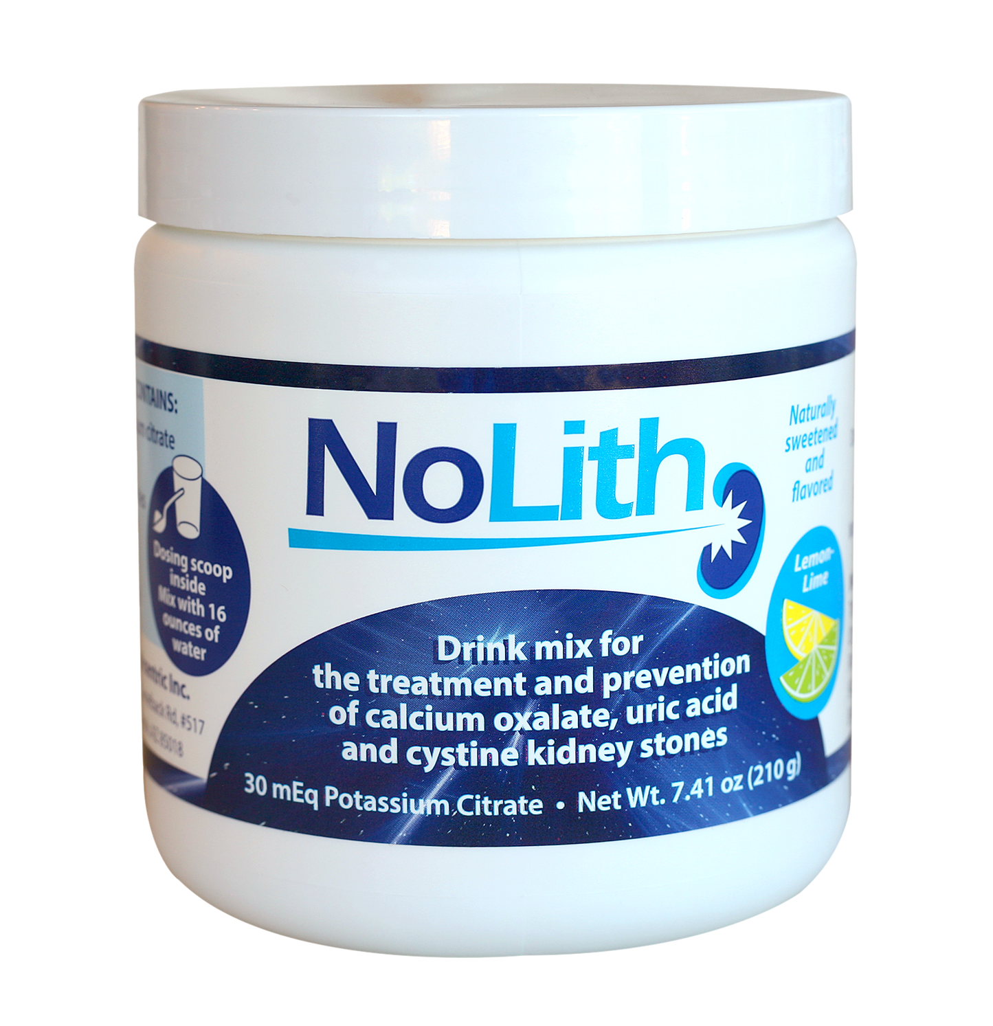 NoLIth Lemon-Lime Kidney Stone Drink Mix